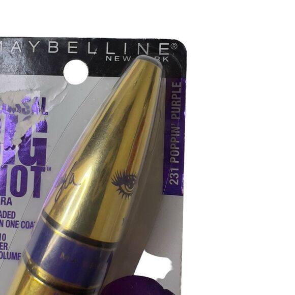 Maybelline New York The Colossal Big Shot Waterproof Mascara 232 POPPIN' purple - Picture 2 of 5